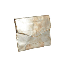 Load image into Gallery viewer, Diana Clutch - Metallic Leather