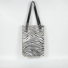Load image into Gallery viewer, Katrina Small Tote -Printed Hairon Leather