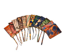 Load image into Gallery viewer, Laila Wristlet Pouch - Marbled Leather