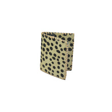Load image into Gallery viewer, Jane Folding Card Holder - Printed Hairon Leather