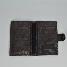 Load image into Gallery viewer, Lao Passport Wallet - Suede Leather