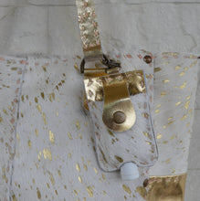 Load image into Gallery viewer, Hand Sanitizer Holder Cowhide Hairon Leather