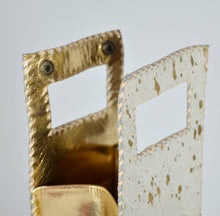 Load image into Gallery viewer, Curved Cowhide Hairon Leather Tray