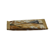 Load image into Gallery viewer, Pen Pouch Cowhide Hairon Leather