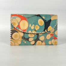 Load image into Gallery viewer, Gini Envelope Clutch - Marbled Leather
