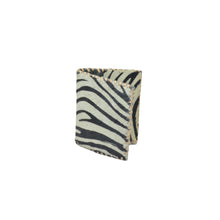 Load image into Gallery viewer, Jane Folding Card Holder - Printed Hairon Leather
