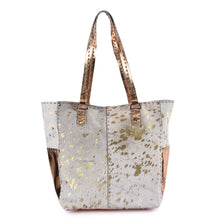 Load image into Gallery viewer, Lizzie Tote Cowhide Hairon Leather