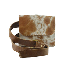 Load image into Gallery viewer, Kyra Fanny Pack Cowhide Hairon Leather