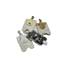 Load image into Gallery viewer, Hand Sanitizer Holder Cowhide Hairon Leather