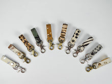 Load image into Gallery viewer, Keyring Cowhide Hairon Leather