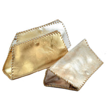 Load image into Gallery viewer, Nina Eyeglass Case - Metallic Leather