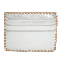 Load image into Gallery viewer, Ivy Card Holder - Metallic Leather
