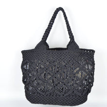 Load image into Gallery viewer, Bahara Macrame Tote
