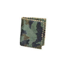 Load image into Gallery viewer, Jane Folding Card Holder - Printed Hairon Leather
