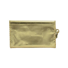 Load image into Gallery viewer, Nancy Wallet Metallic Leather
