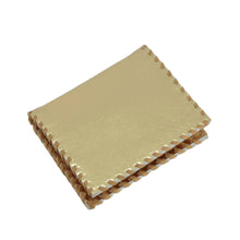 Load image into Gallery viewer, Jane Folding Card Holder - Metallic Leather
