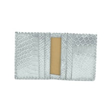 Load image into Gallery viewer, Jane Folding Card Holder - Printed Hairon Leather
