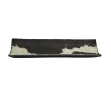 Load image into Gallery viewer, Curved Cowhide Hairon Leather Tray
