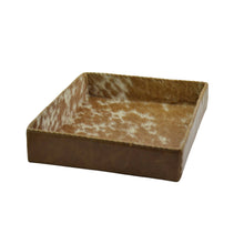 Load image into Gallery viewer, Cowhide Hairon Leather Tray
