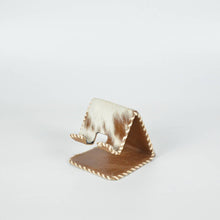Load image into Gallery viewer, Mobile Phone Dock Stand Hairon Leather
