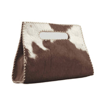 Load image into Gallery viewer, Mia Clutch Cowhide Hairon Leather
