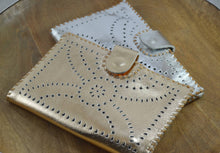 Load image into Gallery viewer, Lao Passport Wallet - Metallic Leather

