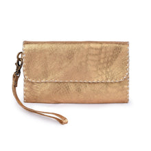 Load image into Gallery viewer, Nancy Wallet- Croc Embossed Leather
