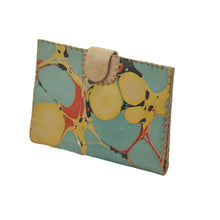 Load image into Gallery viewer, Lao Passport Wallet - Marbled Leather
