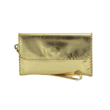 Load image into Gallery viewer, Nancy Wallet Metallic Leather
