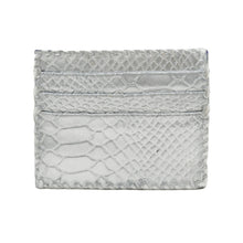Load image into Gallery viewer, Ivy Card Holder - Croc Embossed Leather
