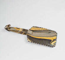 Load image into Gallery viewer,  Luggage Tag-Marbled Leather
