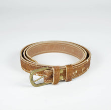 Load image into Gallery viewer,  Belt- Hairon Leather
