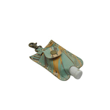 Load image into Gallery viewer, Hand Sanitizer Holder Marbled Leather
