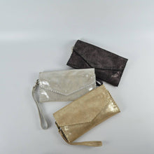 Load image into Gallery viewer, Laura Wristlet Wallet-Suede Leather 

