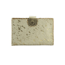 Load image into Gallery viewer, Lao Passport Wallet Cowhide Hairon Leather
