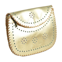 Load image into Gallery viewer, Poppy Wallet Metallic Leather
