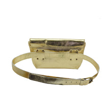 Load image into Gallery viewer, Kyra Fanny Pack - Metallic Leather
