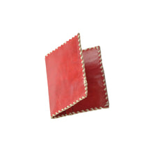 Load image into Gallery viewer, Jane Folding Card Holder - Color Leather
