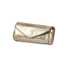 Load image into Gallery viewer, Mila Eye Glass Case - Metallic Leather
